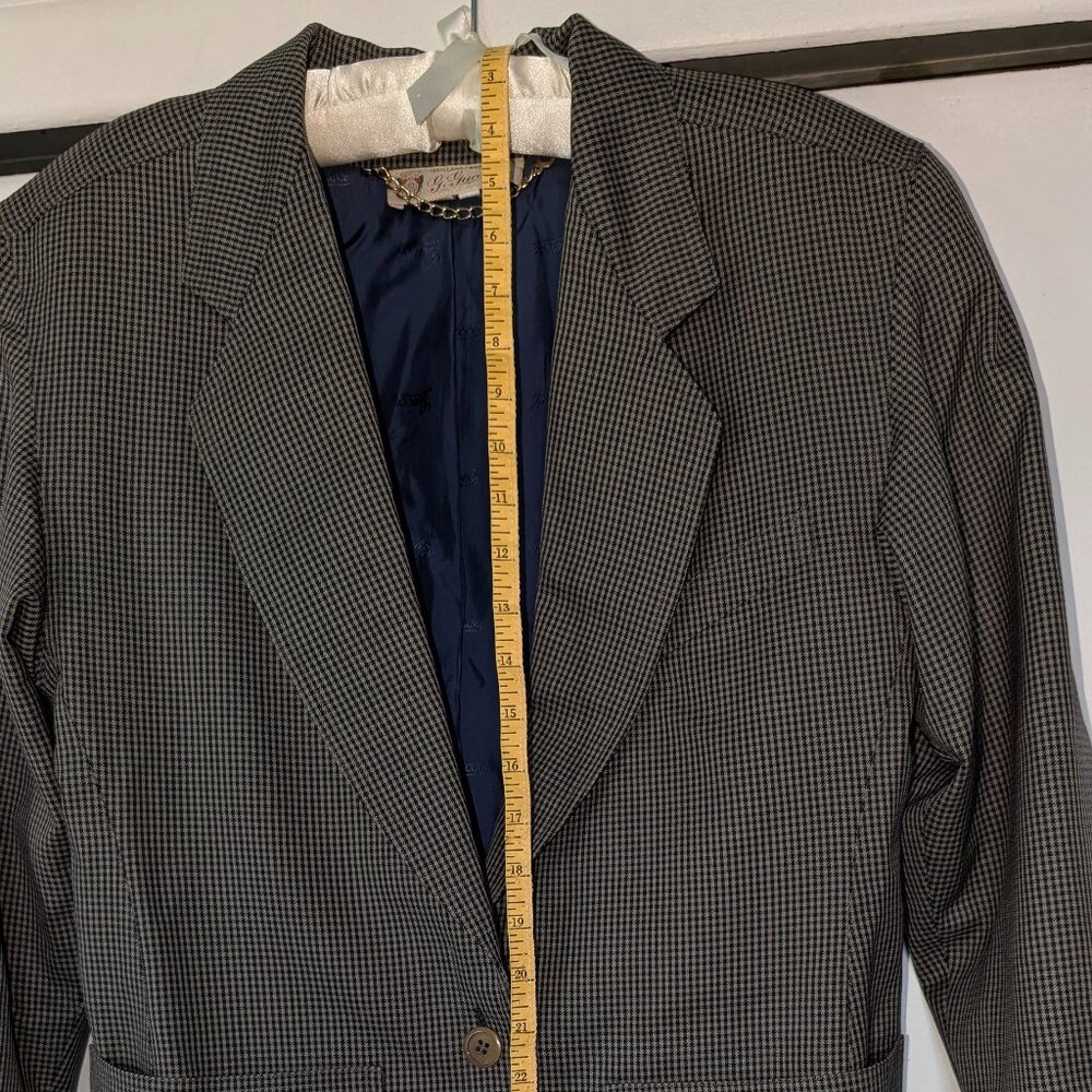 Vintage Gucci Houndstooth Blazer